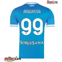Camiseta SSC Napoli Frank Anguissa #99 Primera Equipación 2025-26 manga corta